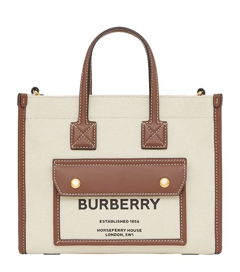 burberry canvas tote